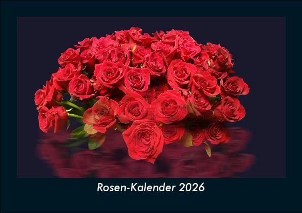 Rosen-Kalender 2026 Fotokalender DIN A5