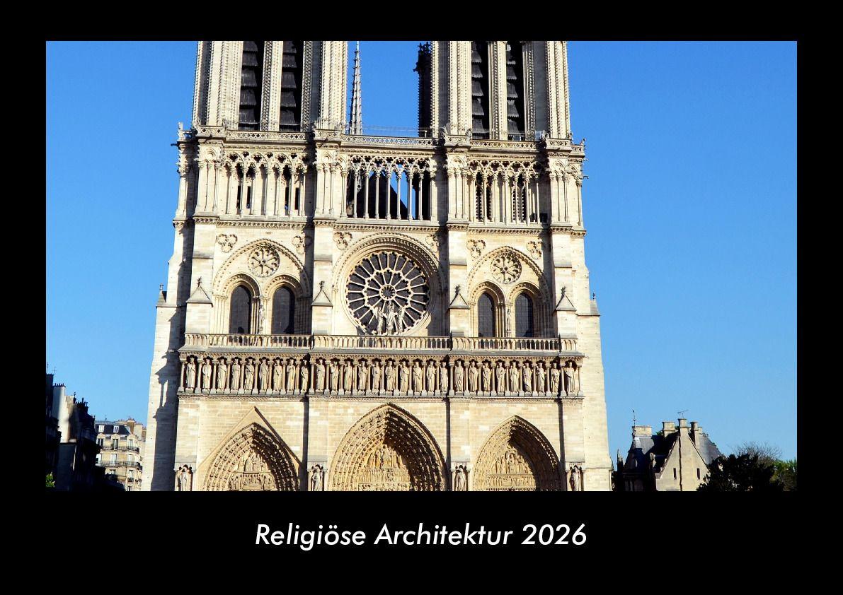 Religiöse Architektur 2026 Fotokalender DIN A3