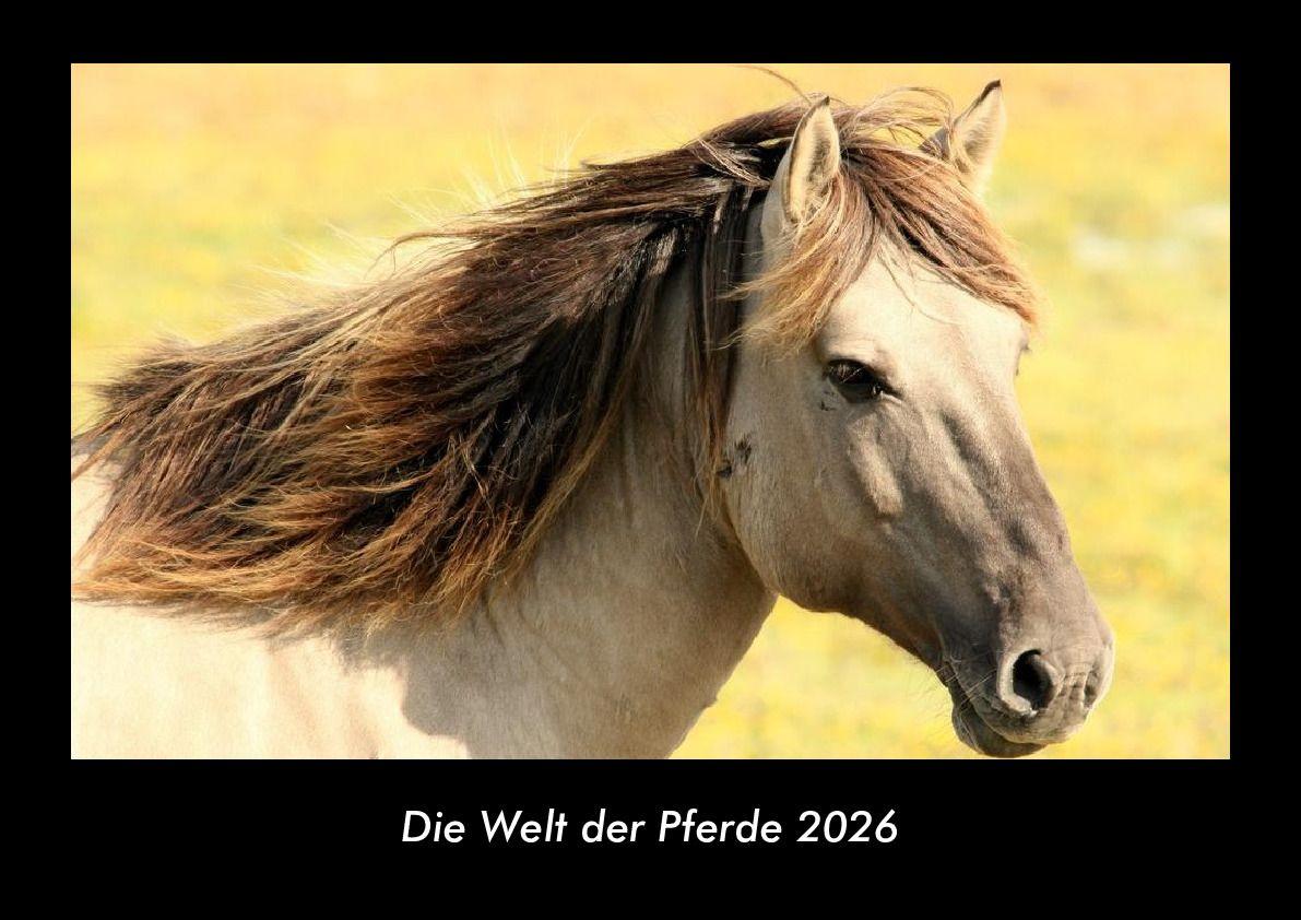 Die Welt der Pferde 2026 Fotokalender DIN A3