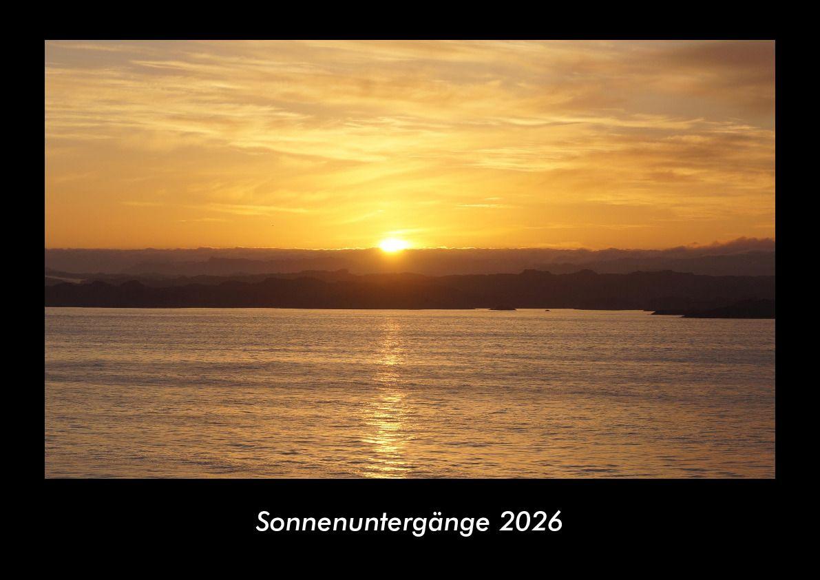 Sonnenuntergänge 2026 Fotokalender DIN A3