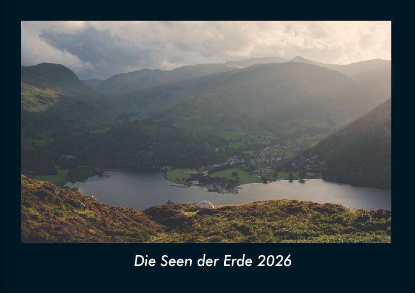 Die Seen der Erde 2026 Fotokalender DIN A4
