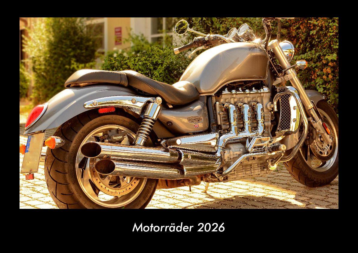 Motorräder 2026 Fotokalender DIN A3