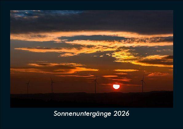 Sonnenuntergänge 2026 Fotokalender DIN A5