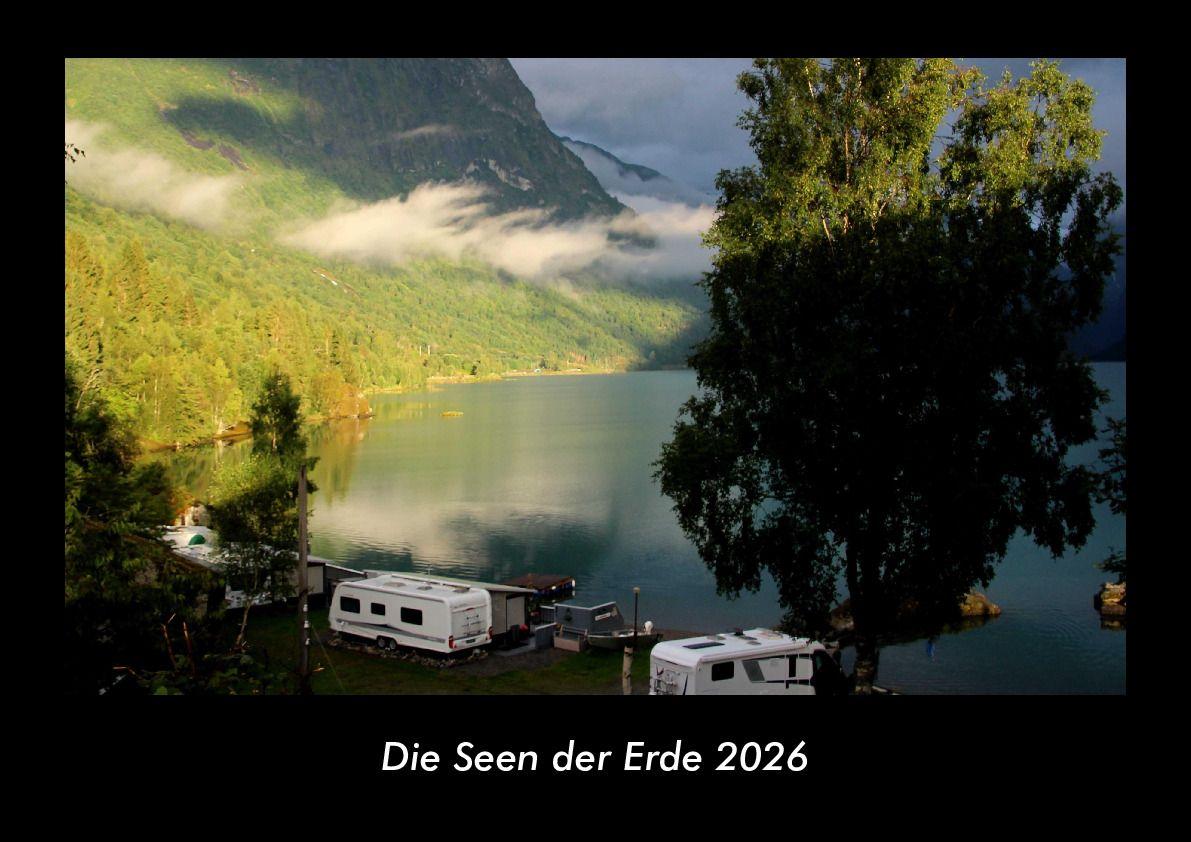 Die Seen der Erde 2026 Fotokalender DIN A3