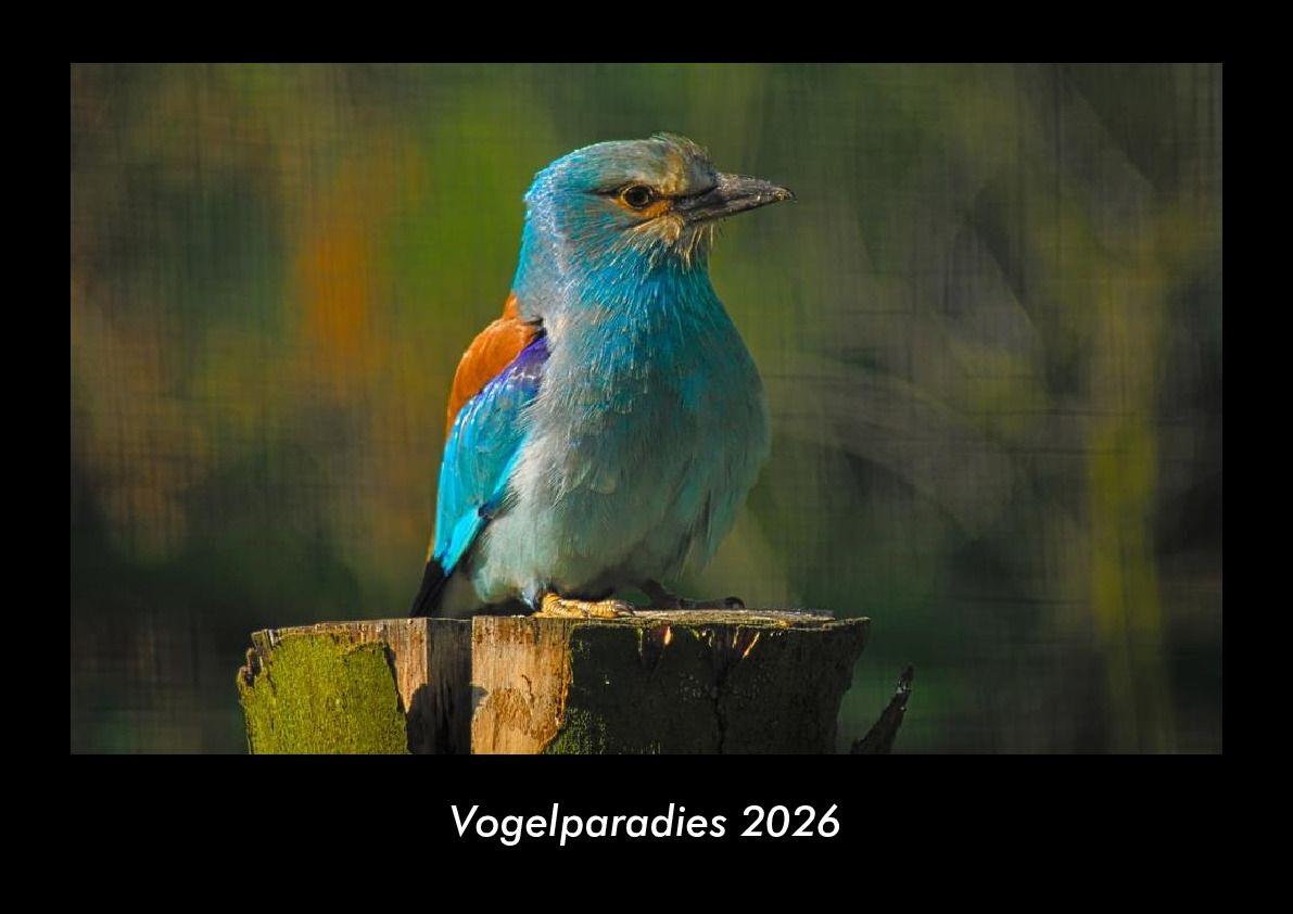 Vogelparadies 2026 Fotokalender DIN A3