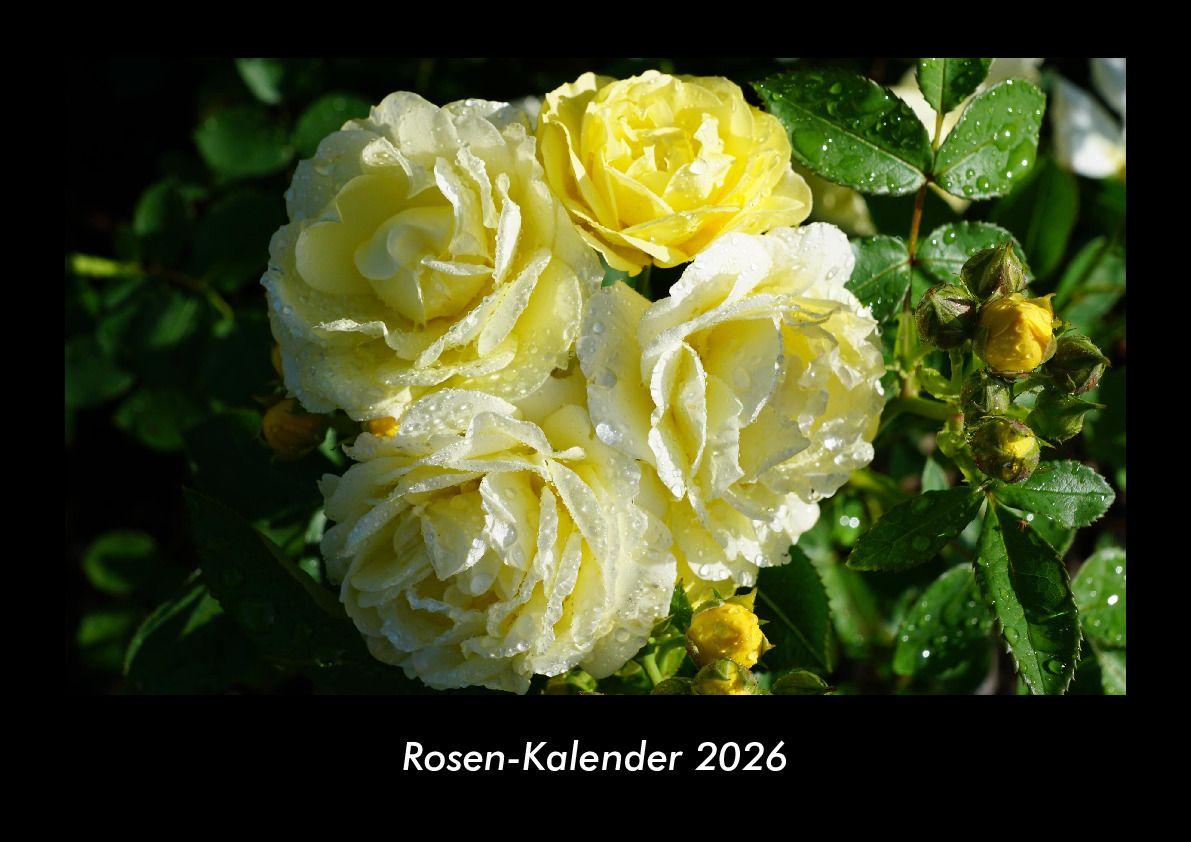 Rosen-Kalender 2026 Fotokalender DIN A3