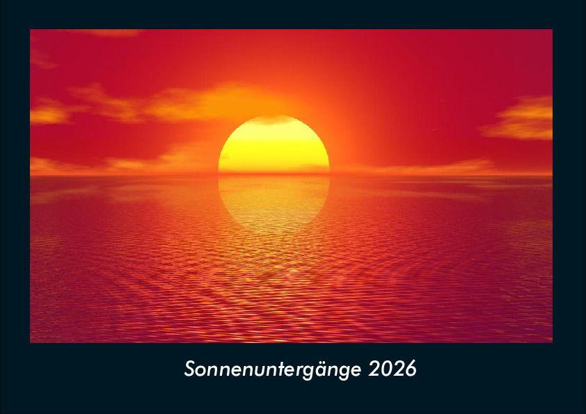 Sonnenuntergänge 2026 Fotokalender DIN A4