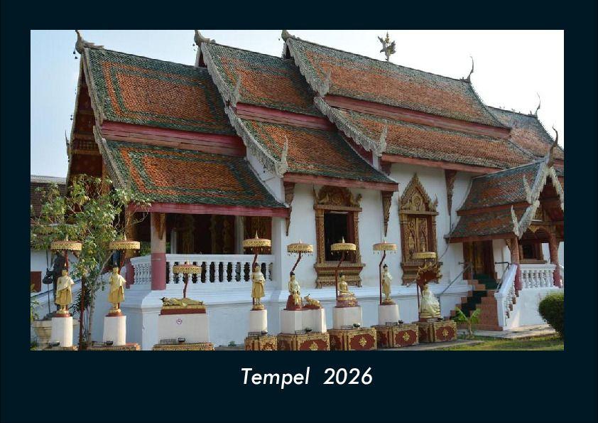Tempel 2026 Fotokalender DIN A4