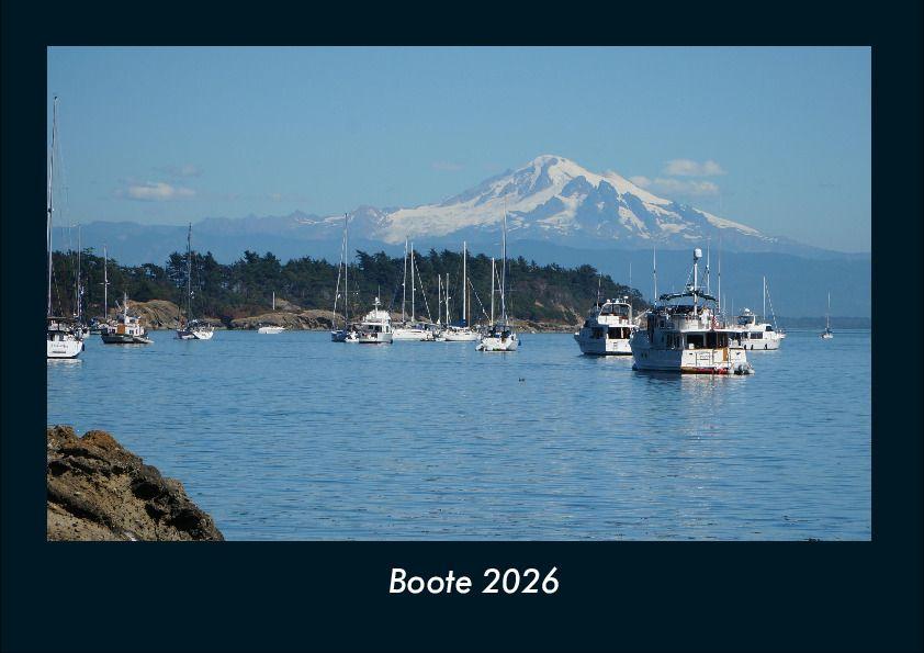 Boote 2026 Fotokalender DIN A4