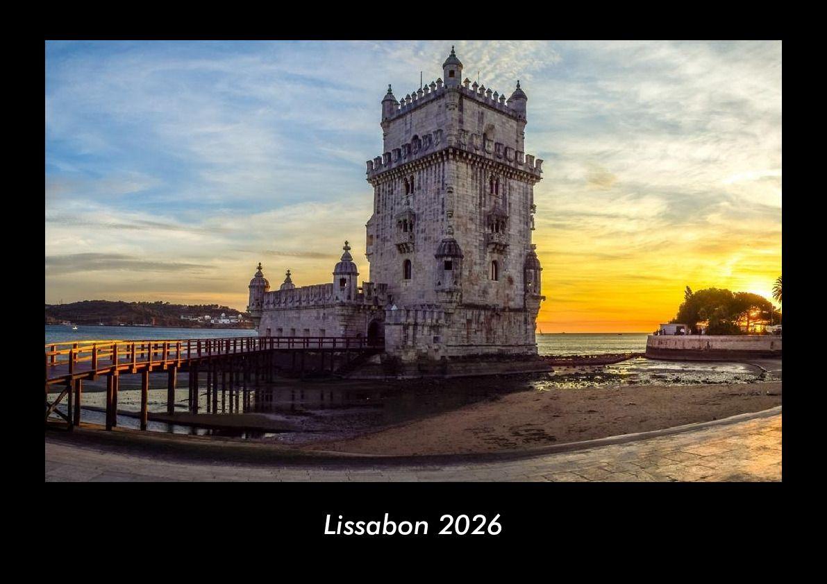 Lissabon 2026 Fotokalender DIN A3