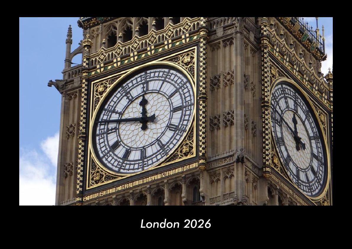 London 2026 Fotokalender DIN A3