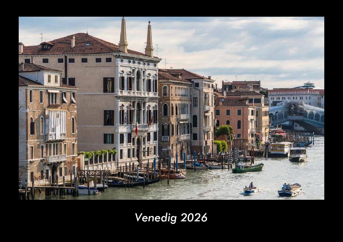 Venedig 2026 Fotokalender DIN A3