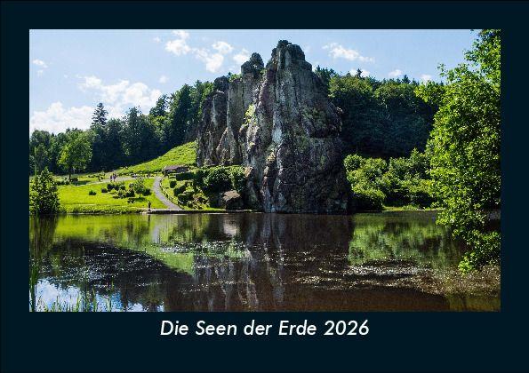 Die Seen der Erde 2026 Fotokalender DIN A5