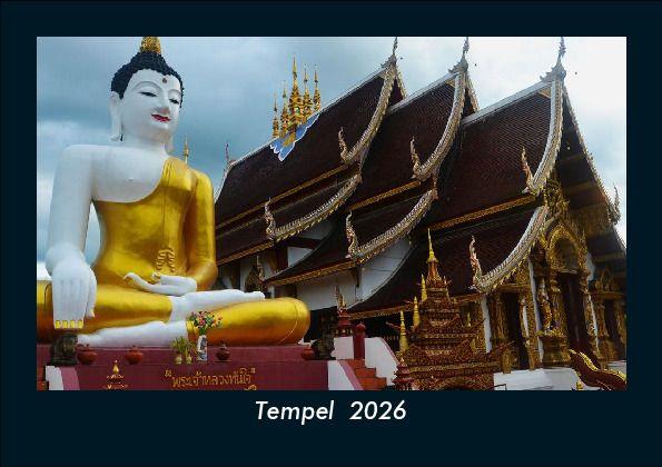 Tempel 2026 Fotokalender DIN A5