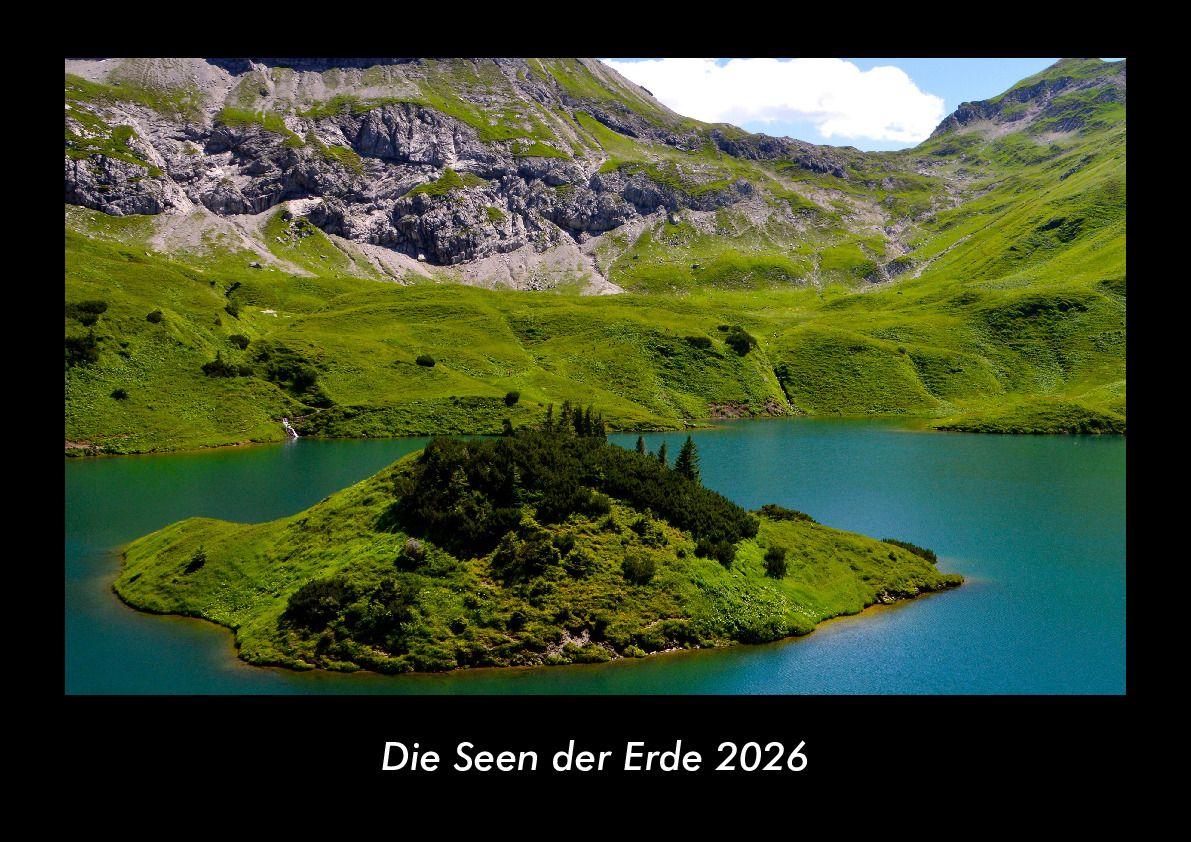 Die Seen der Erde 2026 Fotokalender DIN A3