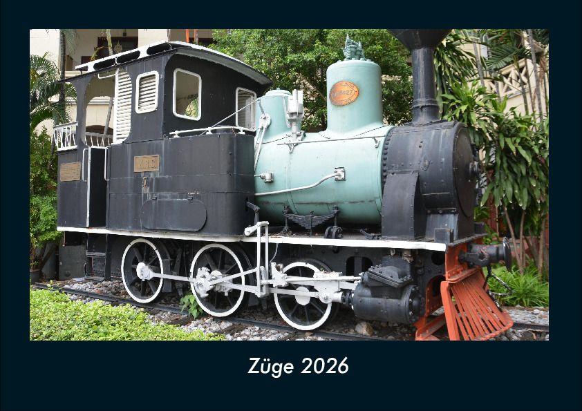 Züge 2026 Fotokalender DIN A4
