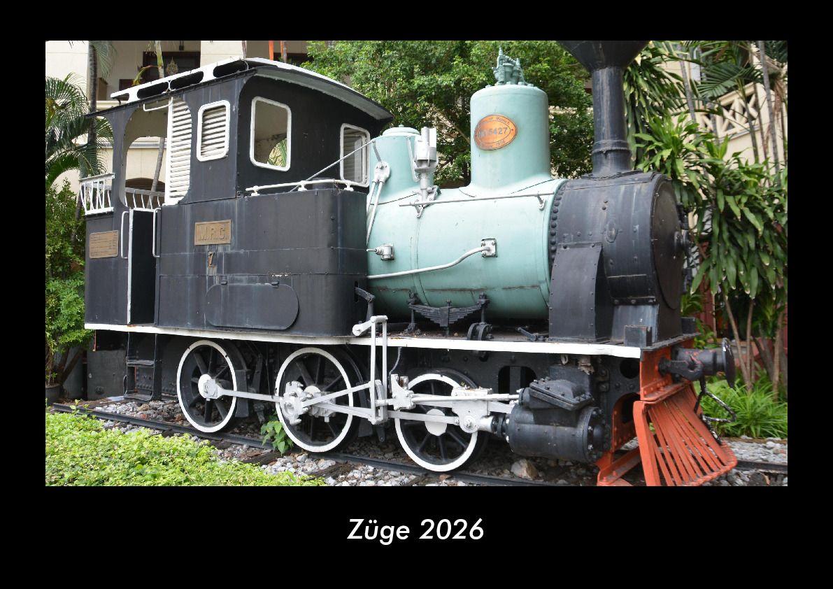 Züge 2026 Fotokalender DIN A3
