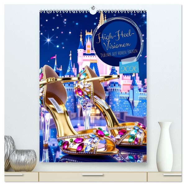 High-Heel-Visionen (hochwertiger Premium Wandkalender 2026 DIN A2 hoch) Kunstdruck in Hochglanz