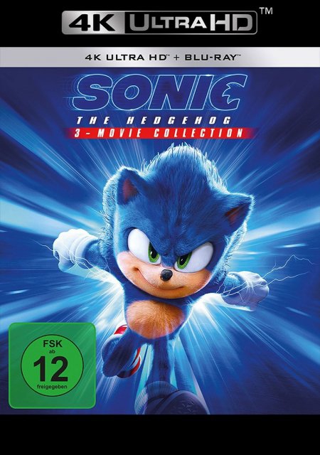 Sonic the Hedgehog - 3-Movie Collection - 4K UHD