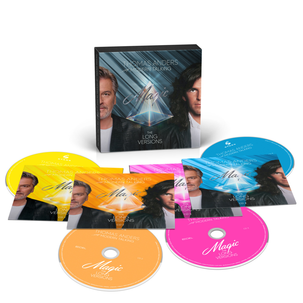 sings Modern Talking: MAGIC The Long Versions
