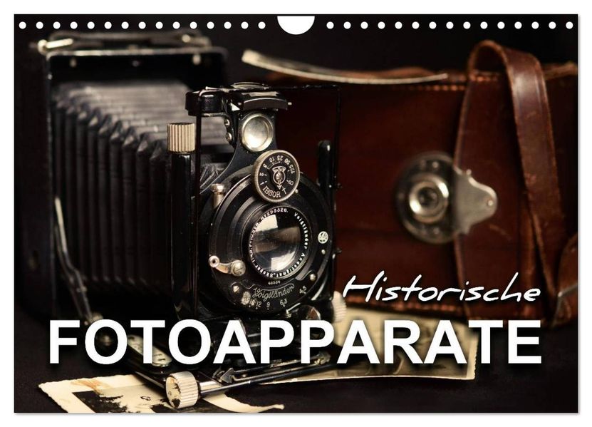 Historische Fotoapparate (Wandkalender 2026 DIN A4 quer) CALVENDO Monatskalender