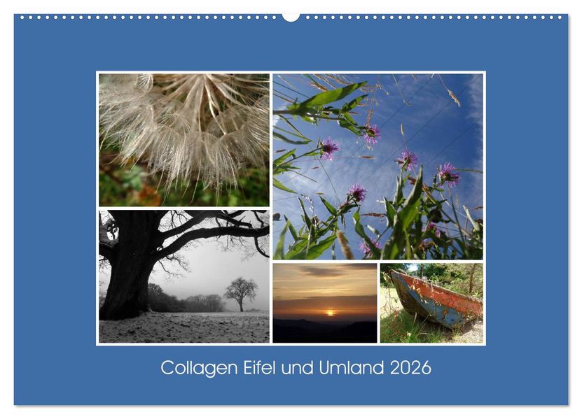 Collagen aus Eifel und Umland 2026 (Wandkalender 2026 DIN A2 quer) CALVENDO Monatskalender