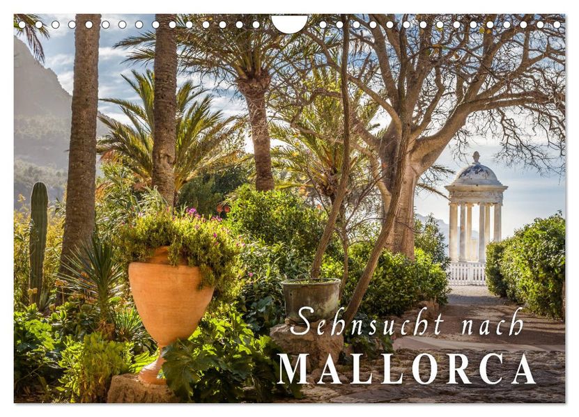 Sehnsucht nach Mallorca (Wandkalender 2026 DIN A4 quer) CALVENDO Monatskalender