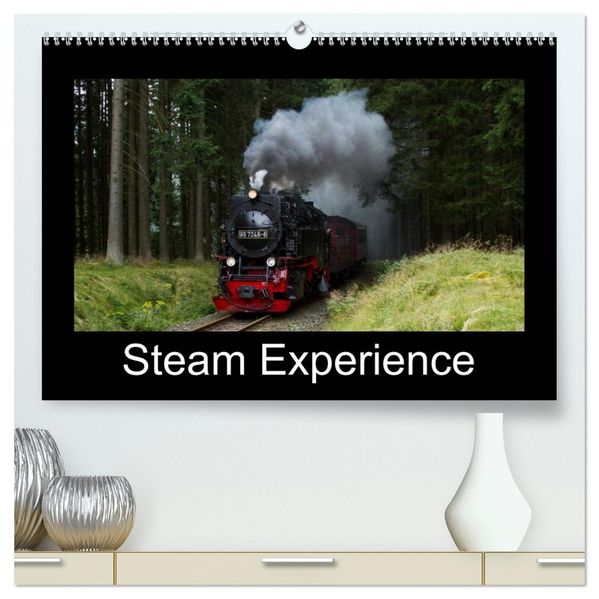 Steam Experience (High Quality Premium Wall Calendar 2026 DIN A2 landscape)CALVENDO 12 Month Wall Calendar