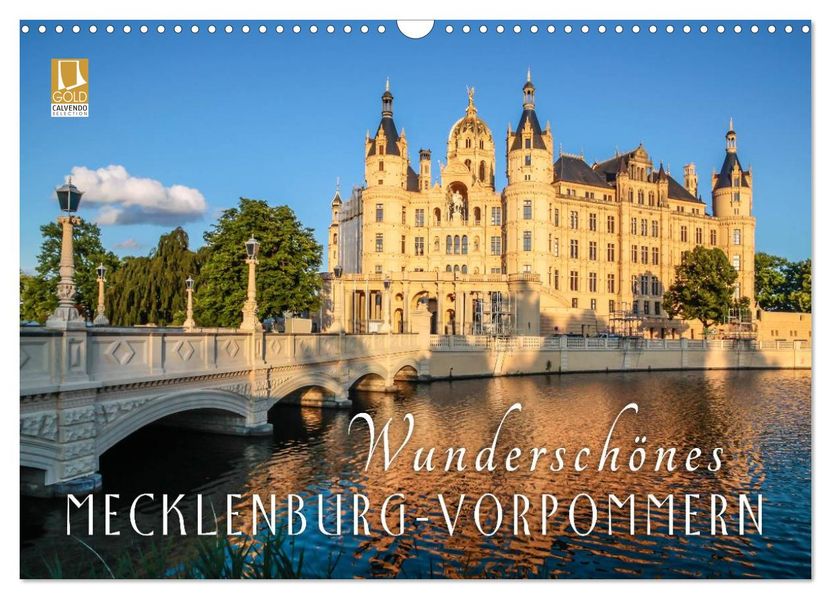 Wunderschönes Mecklenburg-Vorpommern (Wandkalender 2026 DIN A3 quer) CALVENDO Monatskalender
