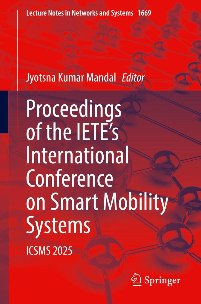 Proceedings of the IETE's International Conference on Smart Mobility Systems