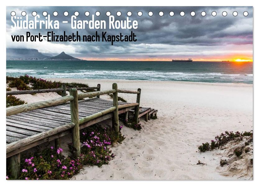 Südafrika - Garden Route (Tischkalender 2026 DIN A5 quer) CALVENDO Monatskalender