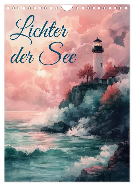 Lichter der See (Wandkalender 2026 DIN A4 hoch) CALVENDO Monatskalender