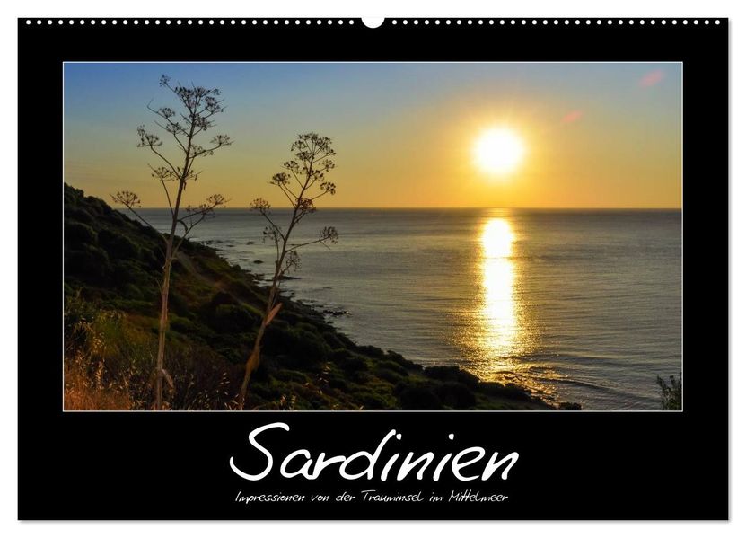 Die Trauminsel Sardinien (Wandkalender 2026 DIN A2 quer) CALVENDO Monatskalender