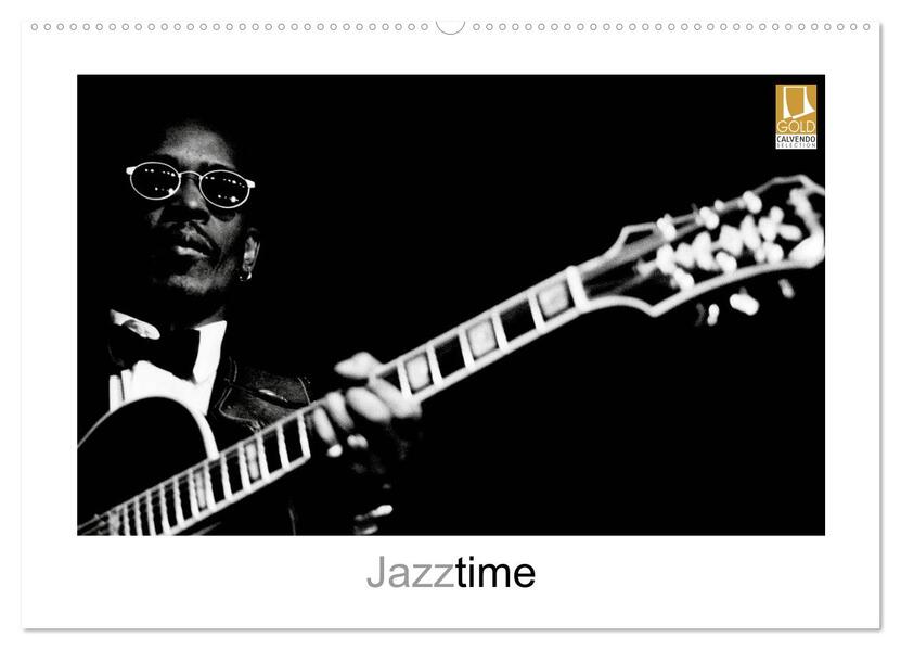 Jazztime (Wandkalender 2026 DIN A2 quer) CALVENDO Monatskalender