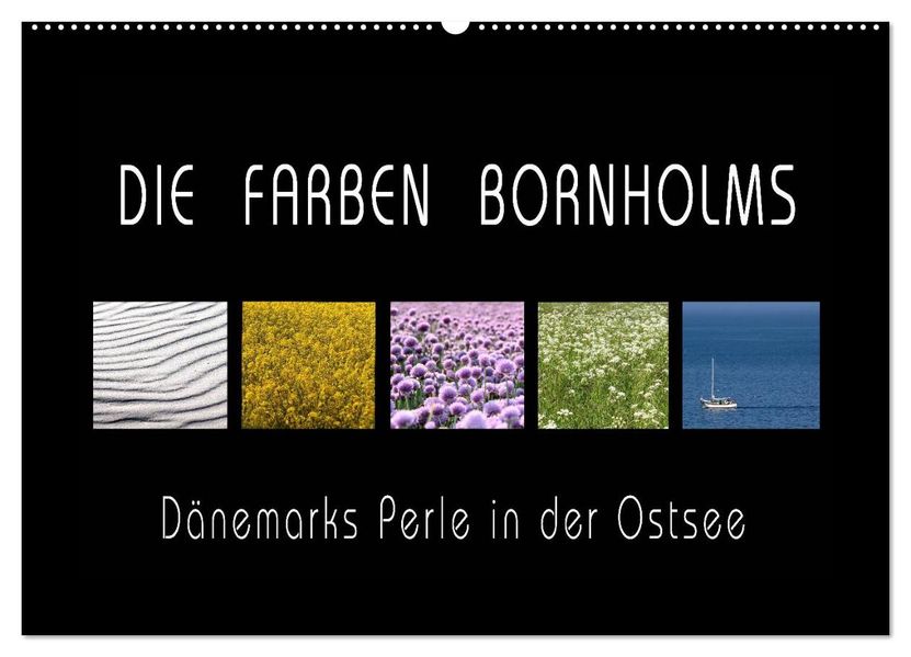Die Farben Bornholms (Wandkalender 2026 DIN A2 quer) CALVENDO Monatskalender