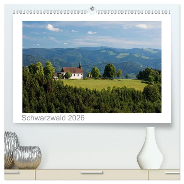 Schwarzwald 2026 (hochwertiger Premium Wandkalender 2026 DIN A2 quer) Kunstdruck in Hochglanz