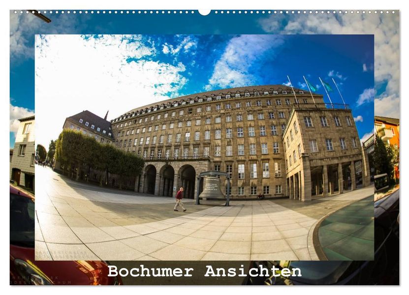 Bochumer Ansichten (Wandkalender 2026 DIN A2 quer) CALVENDO Monatskalender