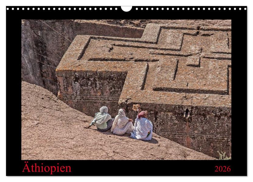 Äthiopien (Wandkalender 2026 DIN A3 quer) CALVENDO Monatskalender