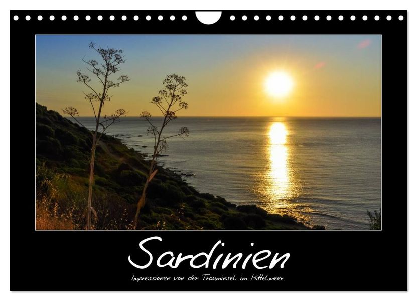 Die Trauminsel Sardinien (Wandkalender 2026 DIN A4 quer) CALVENDO Monatskalender