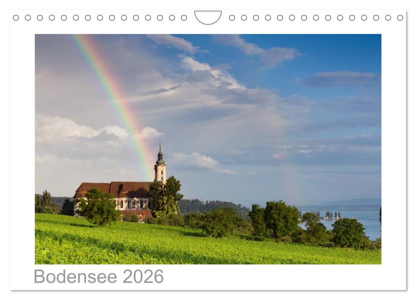 Bodensee 2026 (Wandkalender 2026 DIN A4 quer) CALVENDO Monatskalender