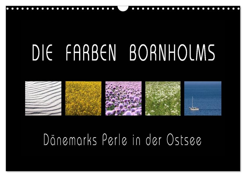 Die Farben Bornholms (Wandkalender 2026 DIN A3 quer) CALVENDO Monatskalender