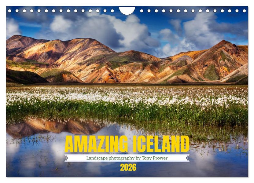 Amazing Iceland (Wall Calendar 2026 DIN A4 landscape) CALVENDO 12 Month Wall Calendar