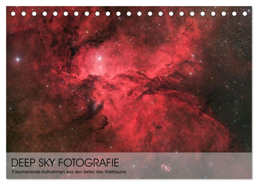 Deep Sky Fotografie (Tischkalender 2026 DIN A5 quer) CALVENDO Monatskalender