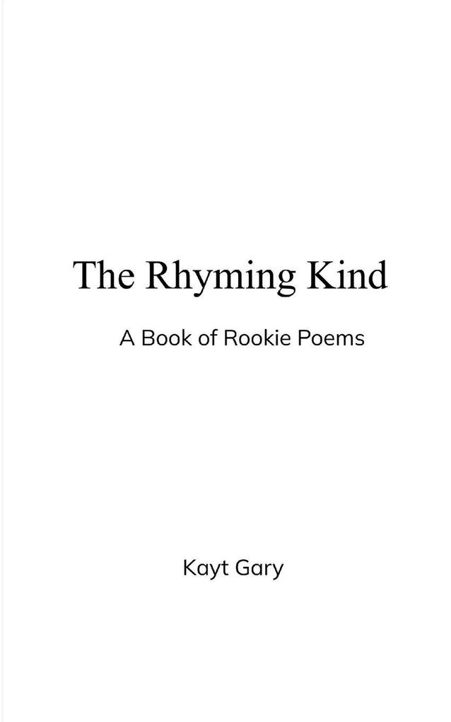 The Rhyming Kind