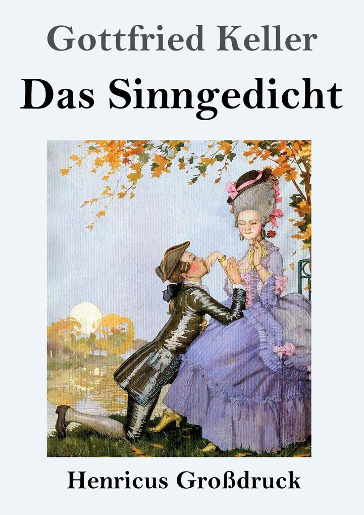 Das Sinngedicht (Großdruck)