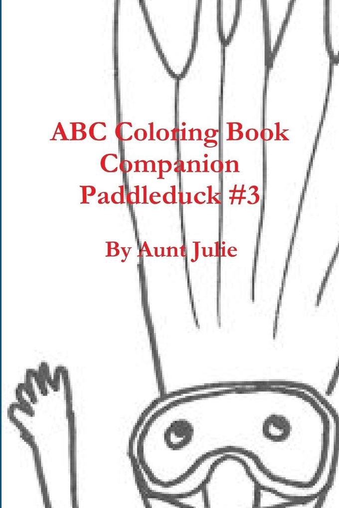 ABC Coloring Book Companion Paddleduck #3