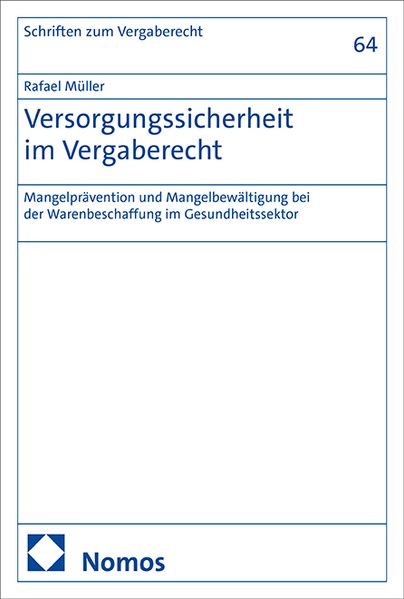Versorgungssicherheit im Vergaberecht
