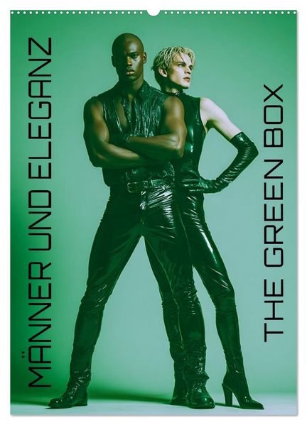 Männer und Eleganz - The Green Box (Wandkalender 2026 DIN A2 hoch) CALVENDO Monatskalender