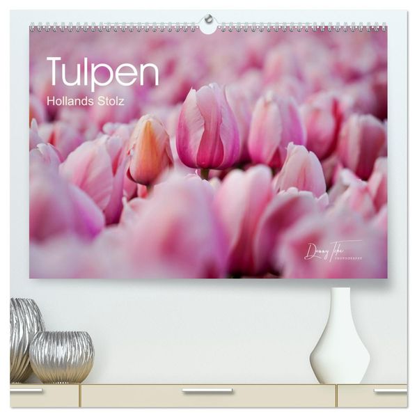 Tulpen - Hollands Stolz (hochwertiger Premium Wandkalender 2026 DIN A2 quer) Kunstdruck in Hochglanz
