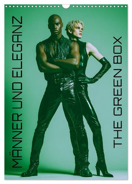 Männer und Eleganz - The Green Box (Wandkalender 2026 DIN A3 hoch) CALVENDO Monatskalender
